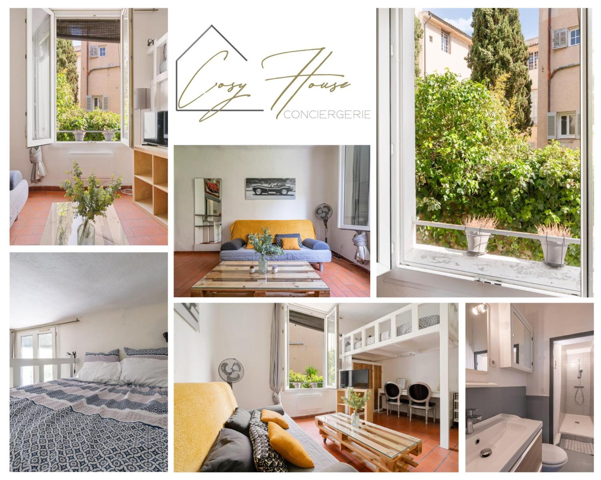 Studio - Coeur D'Aix En Provence - Calme - Sans Vis-A-Vis Aix-en-Provence Exterior foto